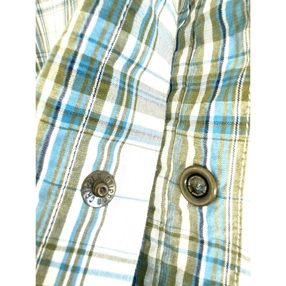 Banana Republic Shirt Mens Size Large Plaid Button Down Long Sleeve 100% Cotton - Picture 3 of 10